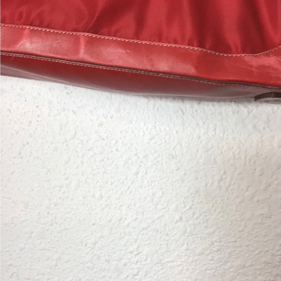Prada red nylon/shoulder bag - Picture 8 of 10